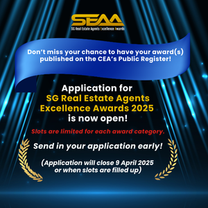 SG Real Estate Agents Excellence Awards 2025 - Awards Ceremony 21 Nov 2025